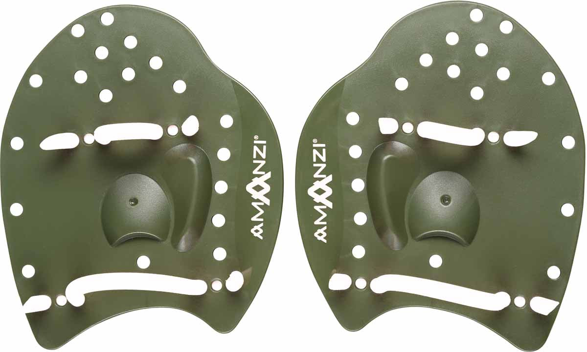 Amanzi Memphis Hand Paddle Set - Green | Allens Of Kingsbury
