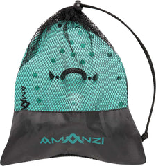 Amani Spearmint Hand Paddle Set in green, lightweight paddles for water sports, with textured handles for grip.