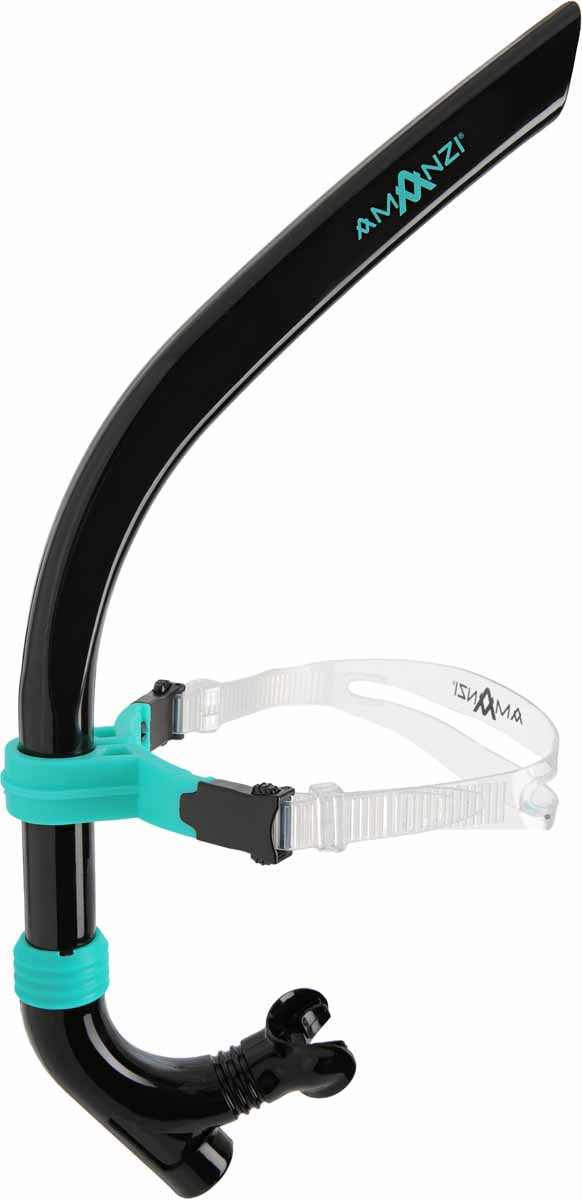 Amanzi Jet Axis Centre Snorkel - Black | Allens Of Kingsbury