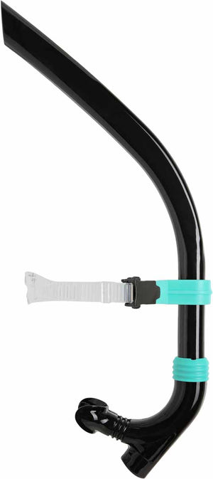 Amanzi Jet Axis Centre Snorkel - Black | Allens Of Kingsbury
