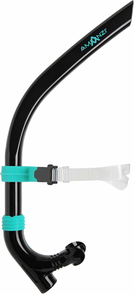 Amanzi Jet Axis Centre Snorkel - Black | Allens Of Kingsbury