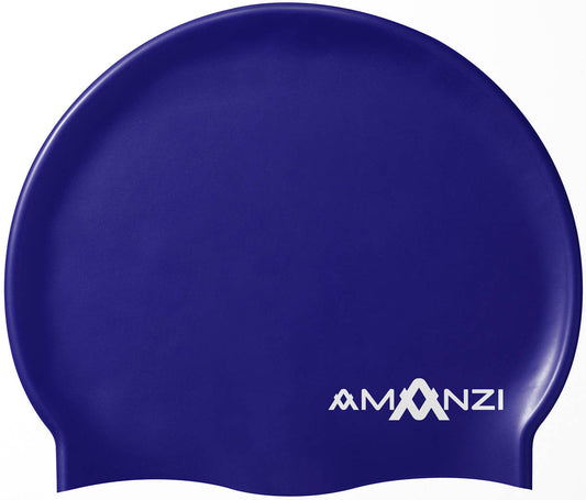 Amanzi Blueberry Swim Cap - Blue | Allens Of Kingsbury 1200