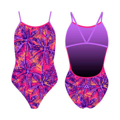 Amanzi Girls Tropix Proback One Piece - Multi | Allens Of Kingsbury