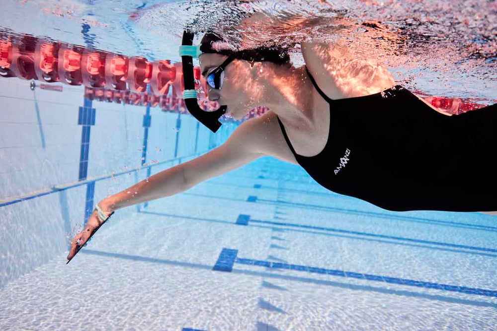 Amanzi Womens Jet Proback One Piece - Black | Allens Of Kingsbury