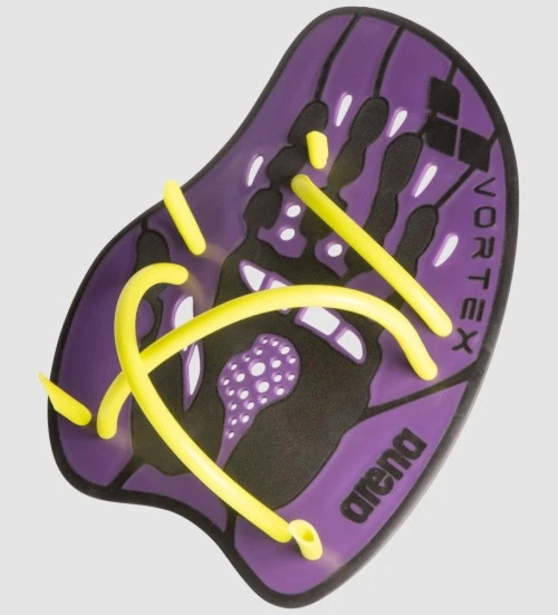 Arena Vortex Evolution Hand Paddle - Plum/Lime
