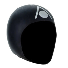 AquaSphere Aquaskin Hood V2 in black, a neoprene accessory designed for swimming and water sports.