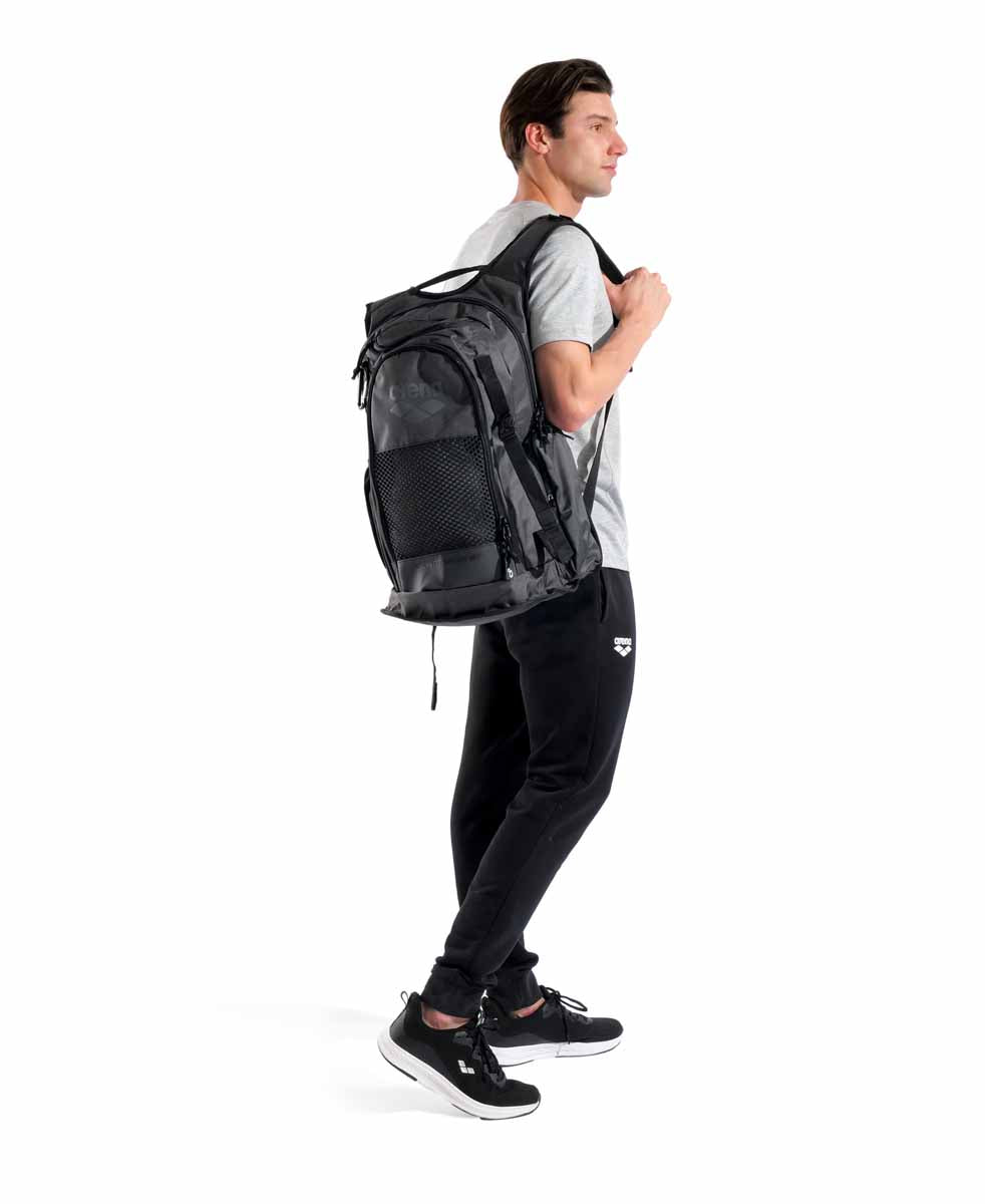 Arena All Set Backpack 45L - Black | Allens Of Kingsbury