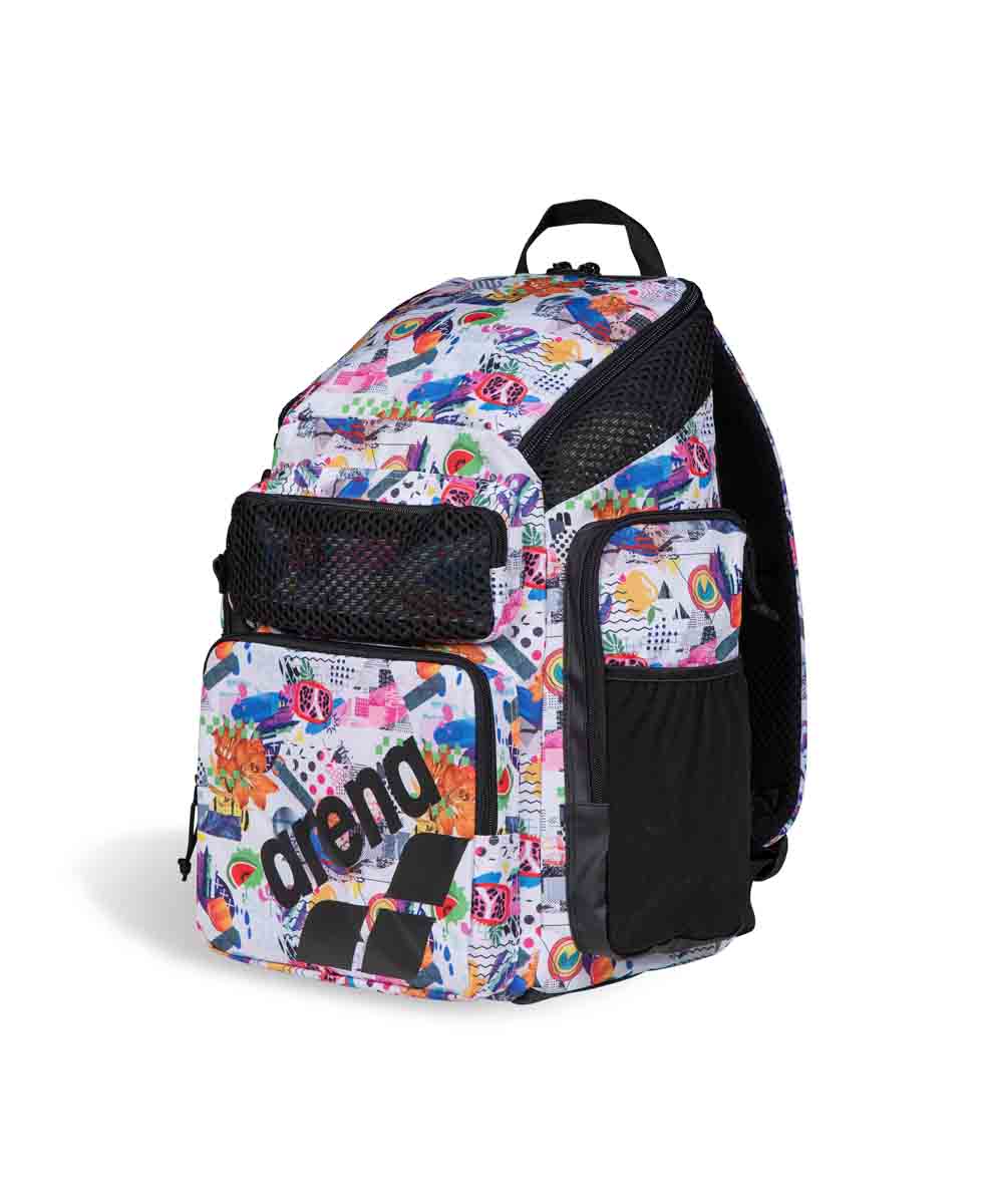 Arena One Go Allover Backpack 45L - Collage | Allens Of Kingsbury
