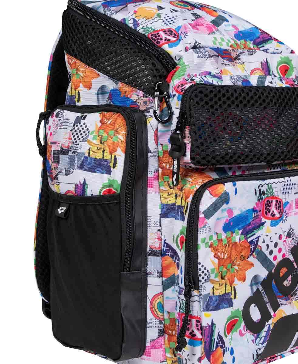 Arena One Go Allover Backpack 45L - Collage | Allens Of Kingsbury