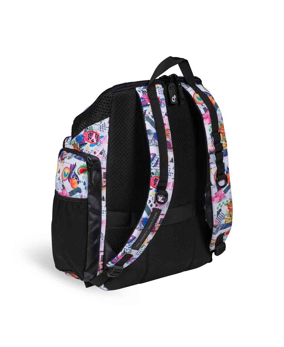 Arena One Go Allover Backpack 45L - Collage | Allens Of Kingsbury