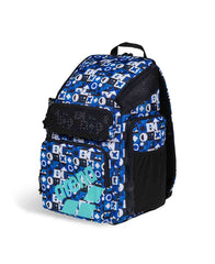 Arena One Go Allover Backpack 45L - Pieces | Allens Of Kingsbury