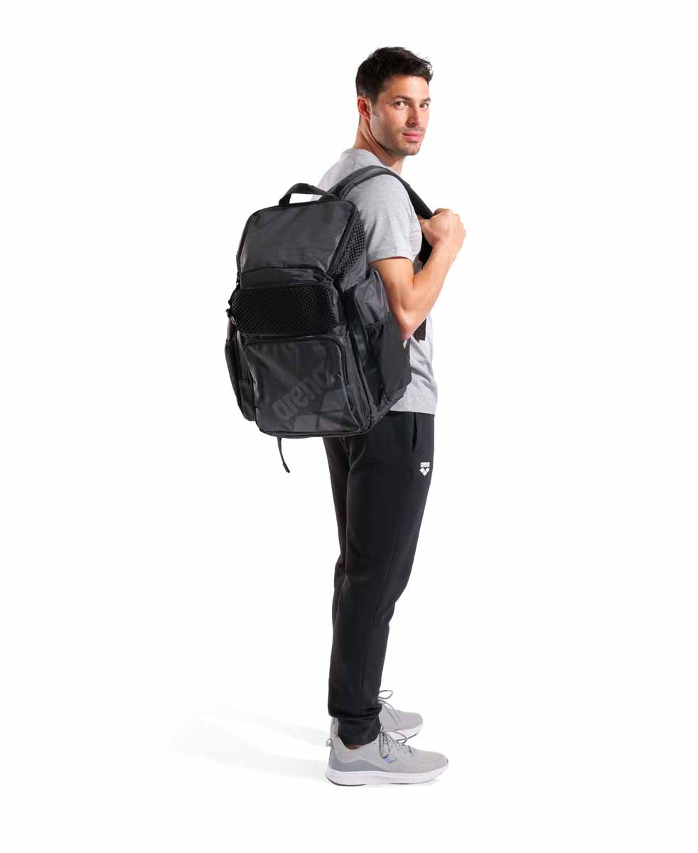 Arena One Go Backpack 45L - Black | Allens Of Kingsbury