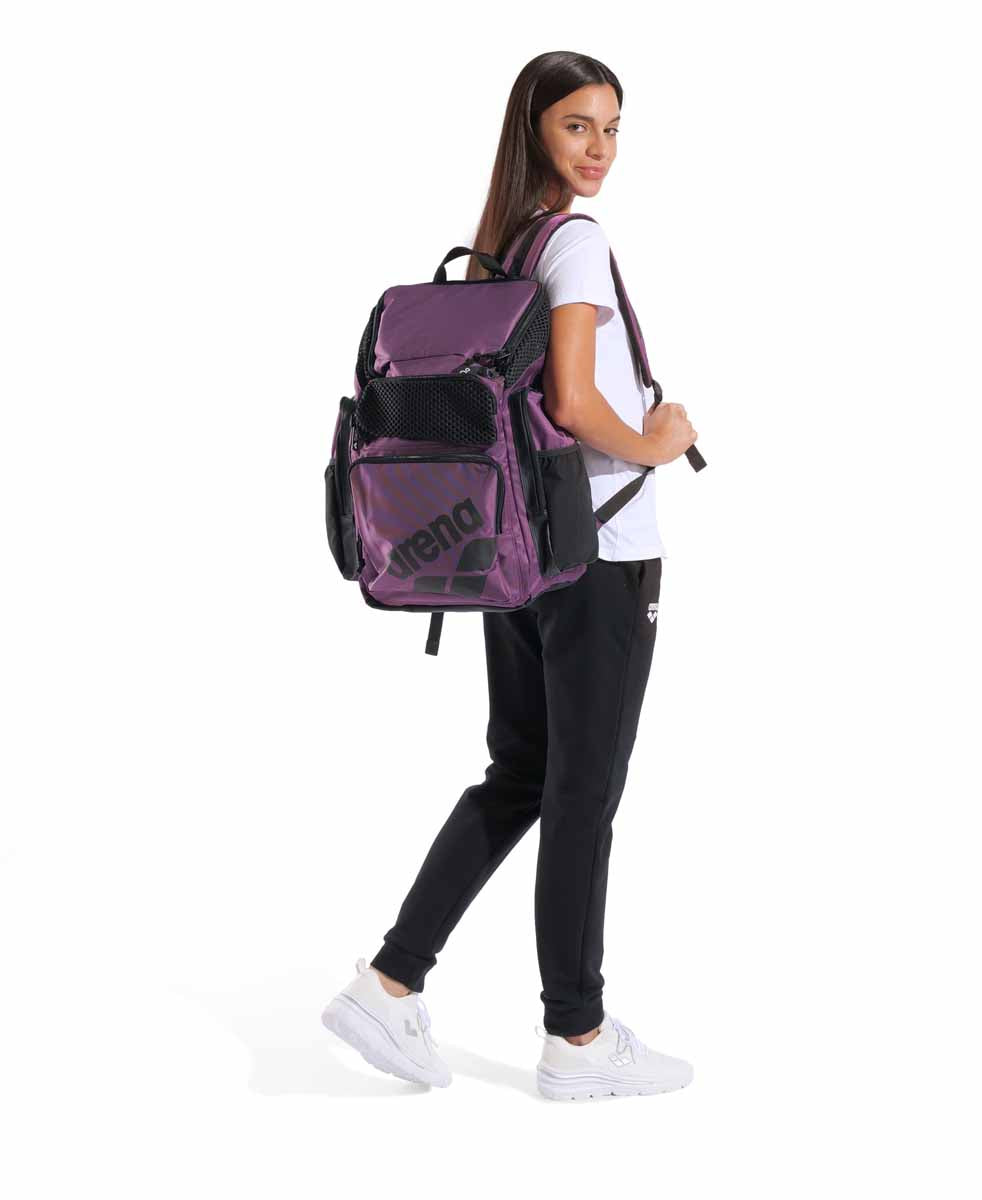 Arena One Go Backpack 45L - Plum | Allens Of Kingsbury
