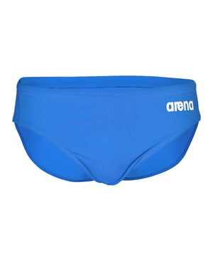 Arena Mens Team Swim Solid Brief - Blue - Allens Swimwear