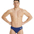 Arena Mens Team Swim Solid Brief - Navy Blue