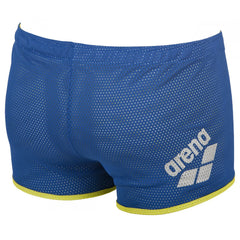 Blue Arena Square Cut Drag Shorts, lightweight swim drag suit with square cut design for competitive swimming.