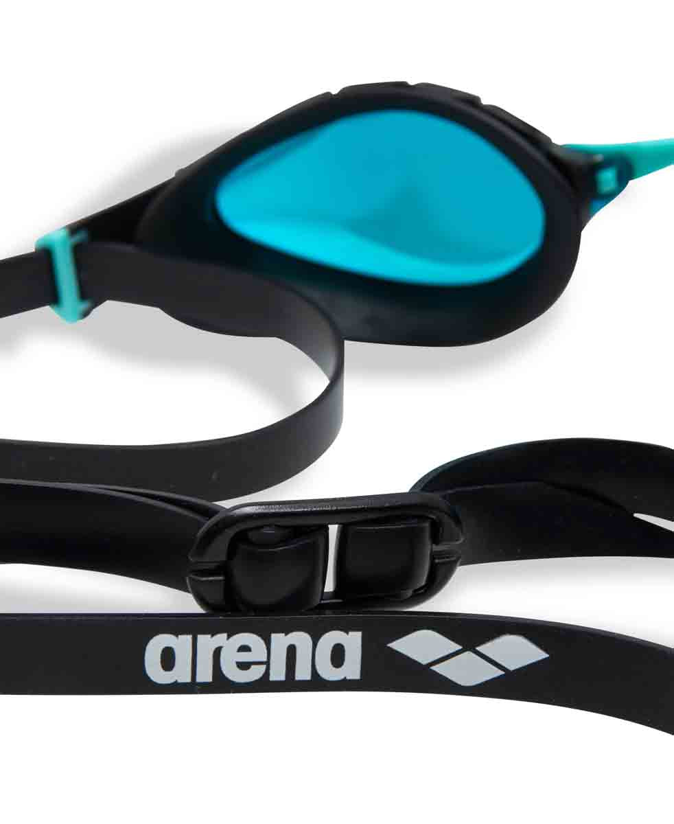 Arena Air Sonic Mirror Racing Goggles - Aqua/Black | Allens Of Kingsbury