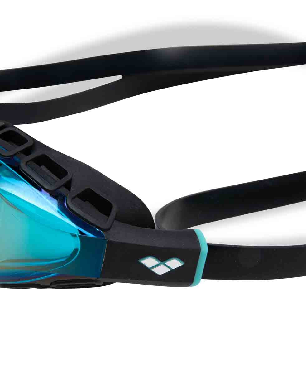 Arena Air Sonic Mirror Racing Goggles - Aqua/Black | Allens Of Kingsbury