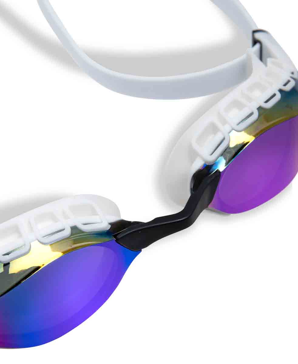 Arena Air Sonic Mirror Racing Goggles - Blue/White | Allens Of Kingsbury