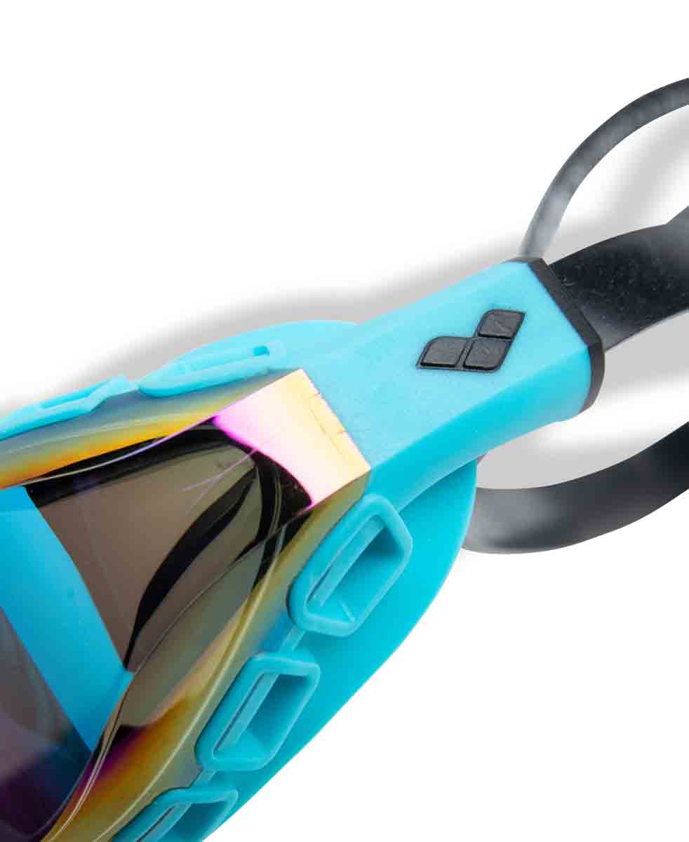 Arena Air Sonic Mirror Racing Goggles  - Emerald/Peacock | Allens Of Kingsbury
