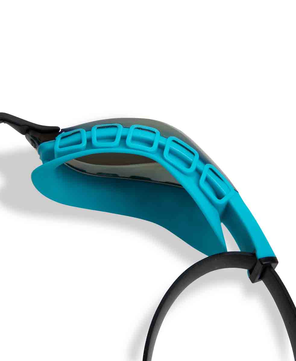 Arena Air Sonic Mirror Racing Goggles  - Emerald/Peacock | Allens Of Kingsbury