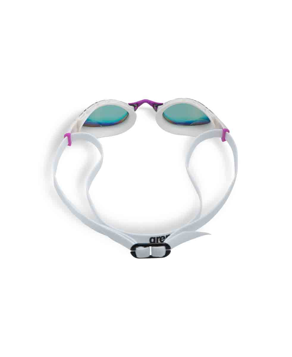 Arena Air Sonic Mirror Racing Goggles - Gold/White | Allens Of Kingsbury