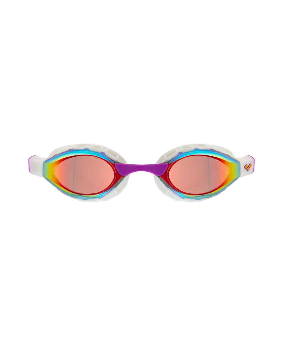 Arena Air Sonic Mirror Racing Goggles - Gold/White | Allens Of Kingsbury