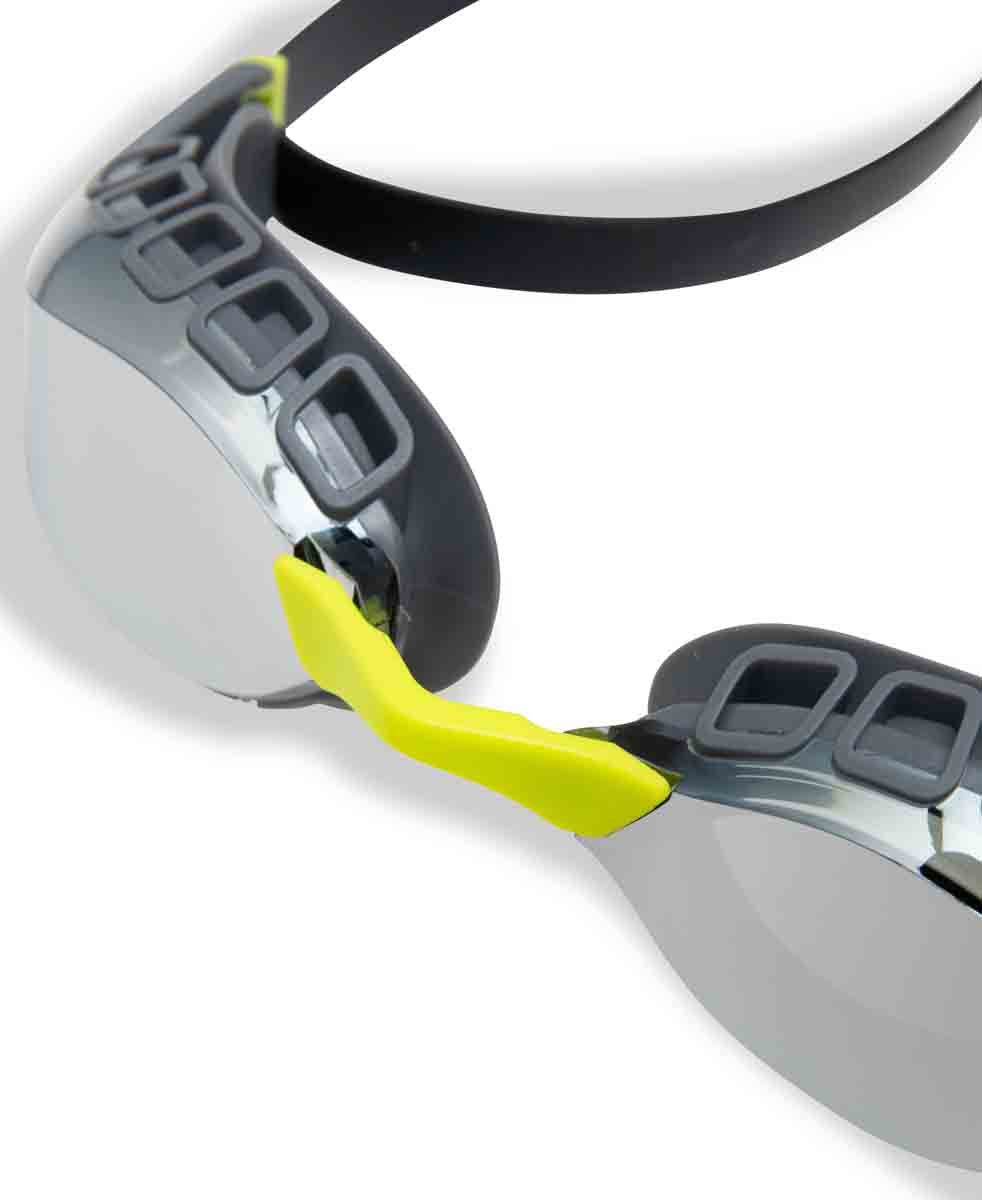Arena Air Sonic Mirror Racing Goggles - Silver/Anthracite | Allens Of Kingsbury