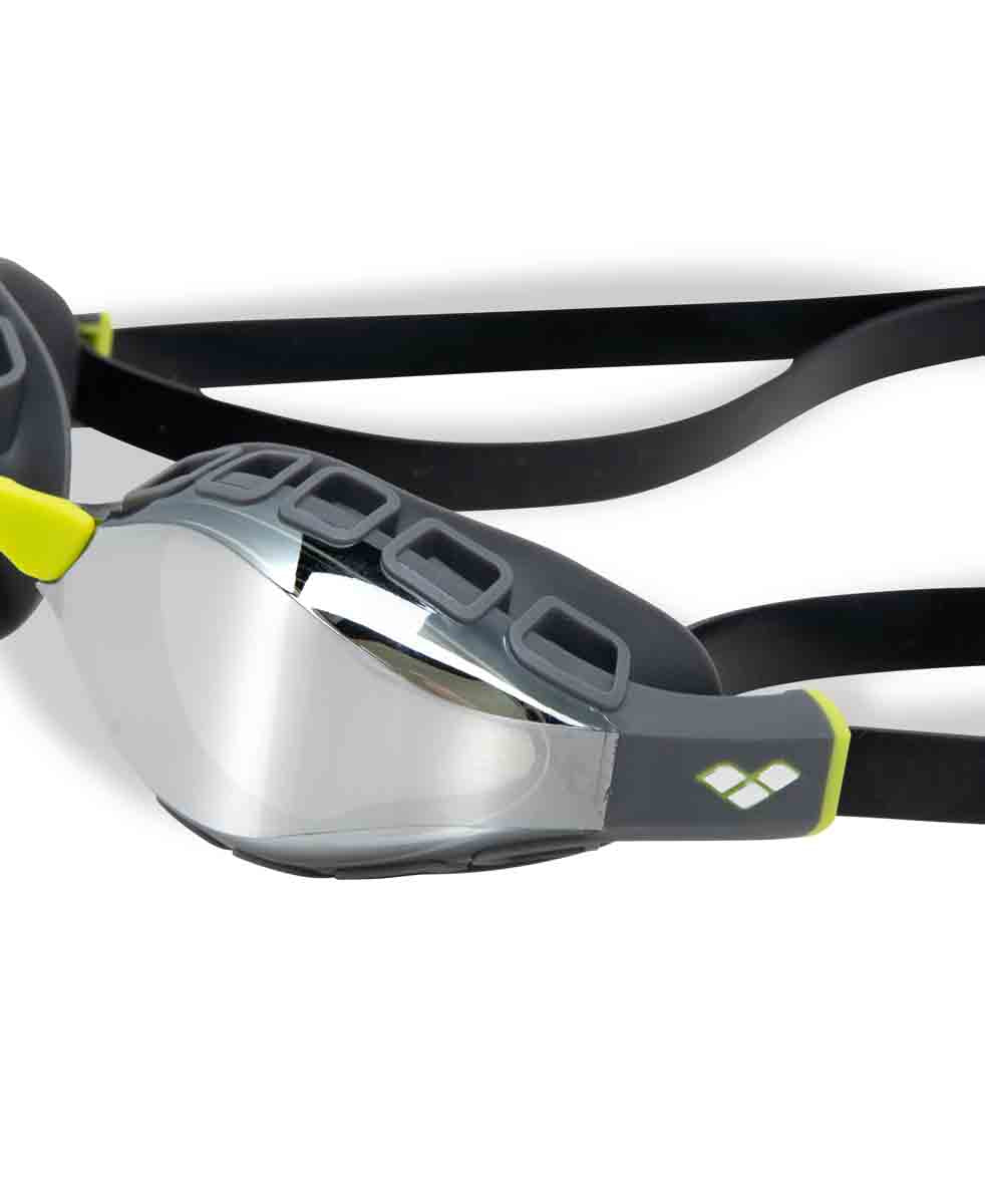 Arena Air Sonic Mirror Racing Goggles - Silver/Anthracite | Allens Of Kingsbury