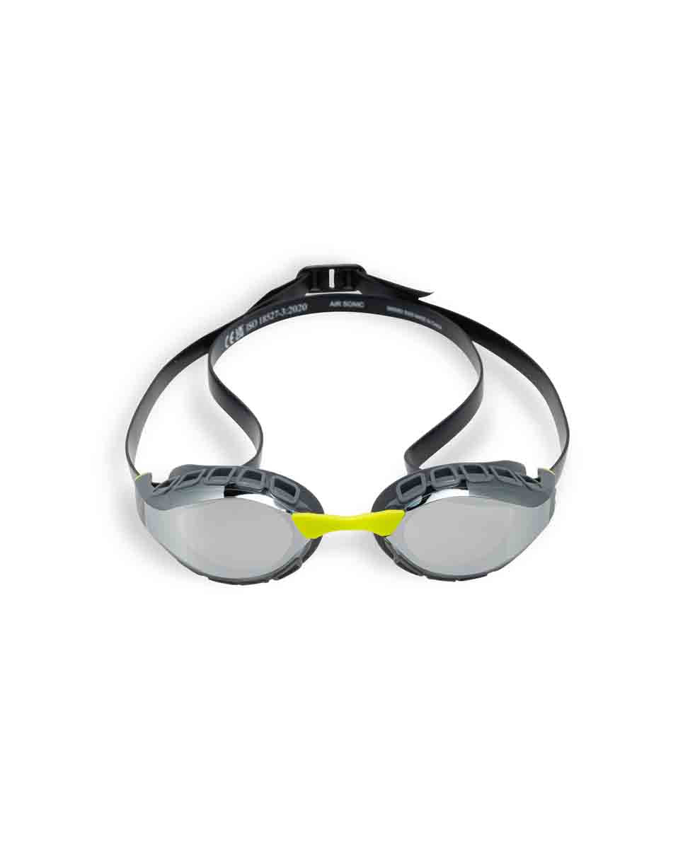 Arena Air Sonic Mirror Racing Goggles - Silver/Anthracite | Allens Of Kingsbury