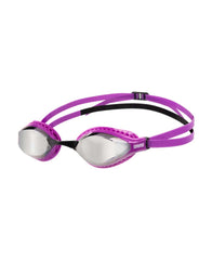 Arena Airspeed Mirror Racing Goggles - Silver/Purple/Black | Allens Of Kingsbury