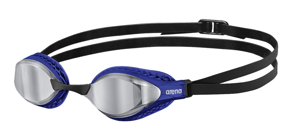 Arena Airspeed Silver Mirror - Black/Blue | Allens Of Kingsbury