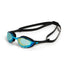 Arena Cobra Edge Swipe Mirror Racing Goggles - Aqua/Black