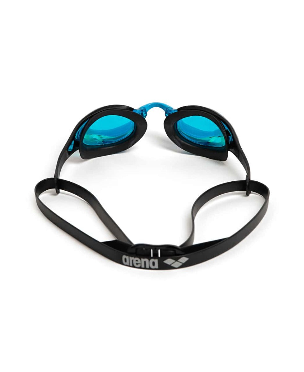 Arena Cobra Edge Swipe Mirror Racing Goggles - Aqua/Black | Allens Of Kingsbury