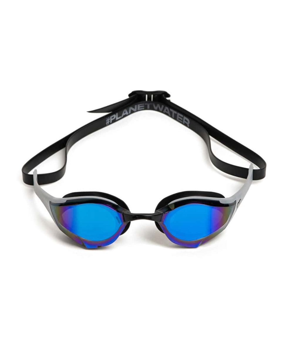 Arena Cobra Edge Swipe Mirror Racing Goggles - Blue/Silver/Black | Allens Of Kingsbury