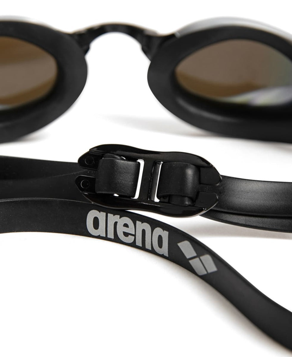 Arena Cobra Edge Swipe Mirror Racing Goggles - Blue/Silver/Black | Allens Of Kingsbury