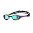 Arena Cobra Edge Swipe Mirror Racing Goggles  - Emerald/Plum/Lime