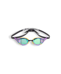 Arena Cobra Edge Swipe Mirror Racing Goggles  - Emerald/Plum/Lime | Allens Of Kingsbury
