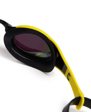 Arena Cobra Edge Swipe Mirror Racing Goggles - Emerald/Yellow/Black | Allens Of Kingsbury