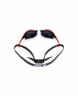 Arena Cobra Edge Swipe Mirror Racing Goggles  - Gold/Red | Allens Of Kingsbury