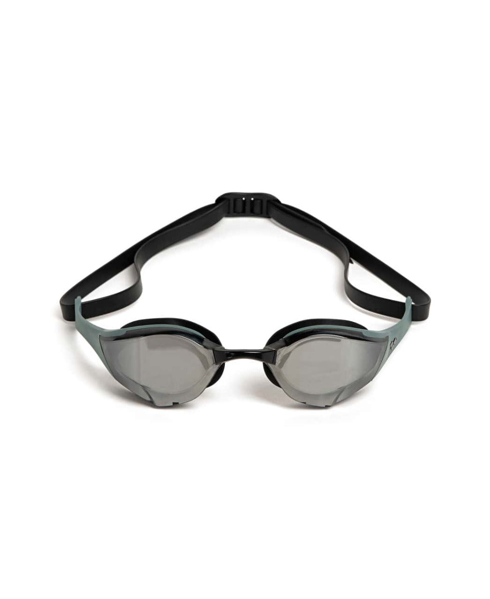 Arena Cobra Edge Swipe Mirror Racing Goggles - Silver/Sage/Black | Allens Of Kingsbury
