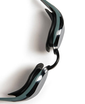 Arena Cobra Edge Swipe Mirror Racing Goggles - Silver/Sage/Black | Allens Of Kingsbury