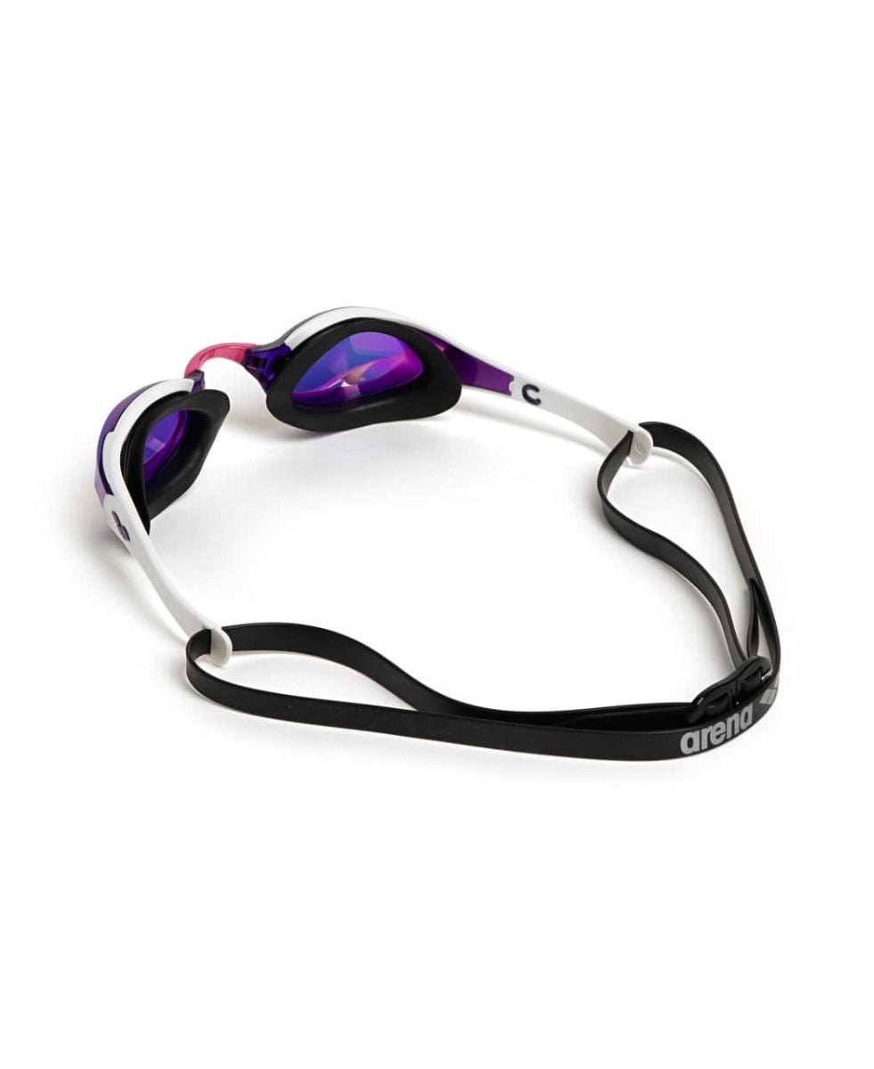 Arena Cobra Edge Swipe Mirror Racing Goggles - Violet/White/Black | Allens Of Kingsbury