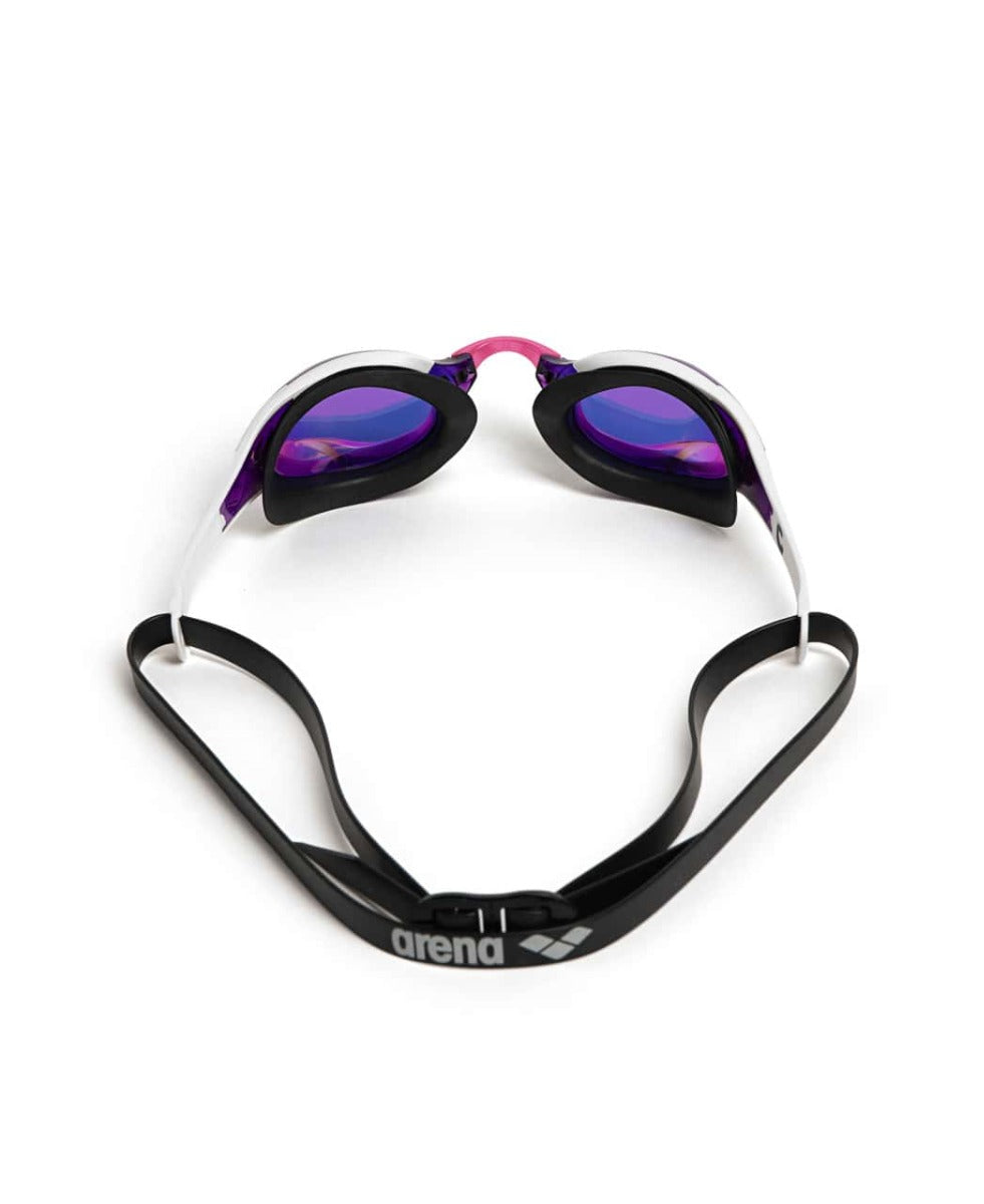 Arena Cobra Edge Swipe Mirror Racing Goggles - Violet/White/Black | Allens Of Kingsbury