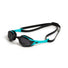 Arena Cobra Edge Swipe Racing Goggles - Smoke/Peacock/Black
