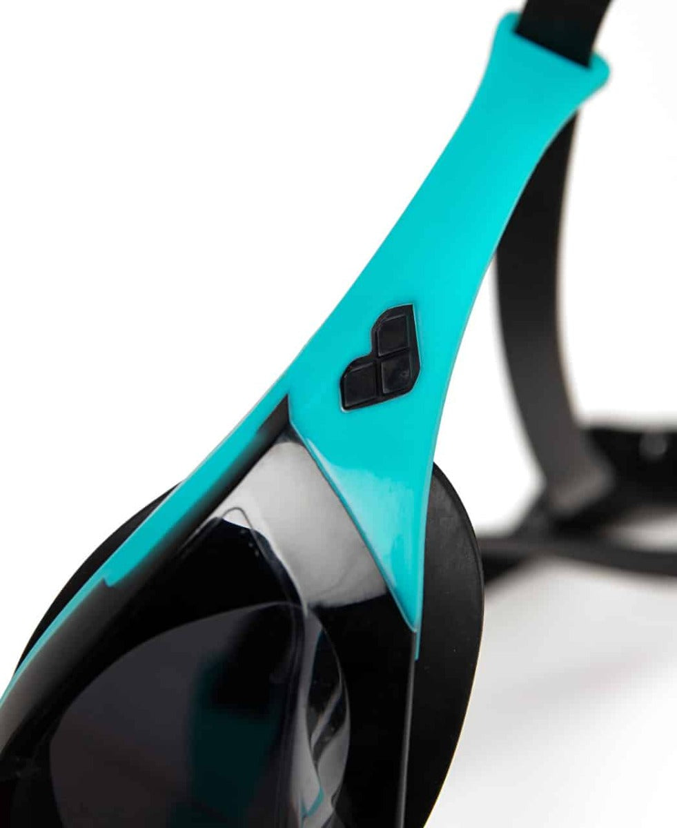 Arena Cobra Edge Swipe Racing Goggles - Smoke/Peacock/Black | Allens Of Kingsbury