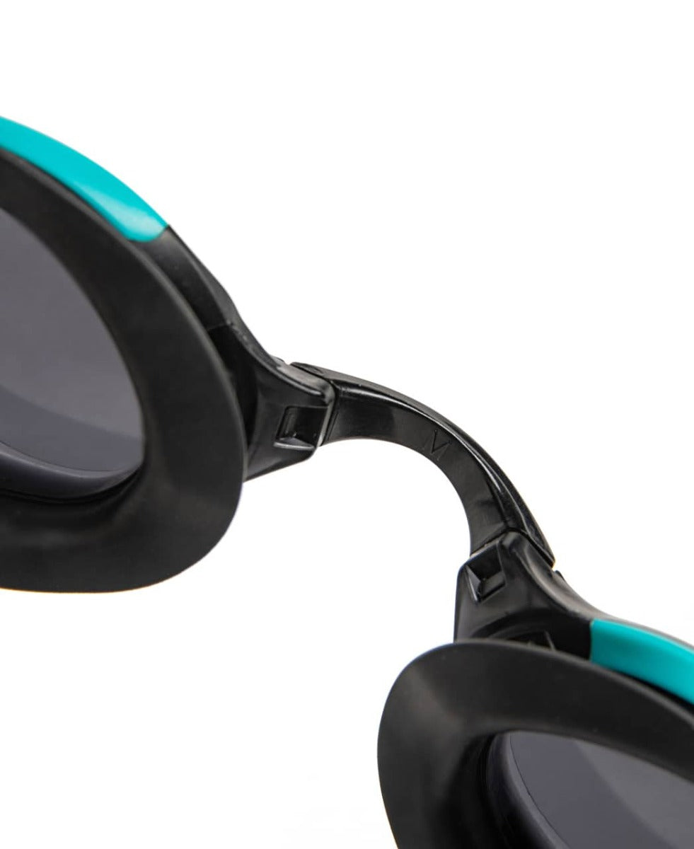 Arena Cobra Edge Swipe Racing Goggles - Smoke/Peacock/Black | Allens Of Kingsbury
