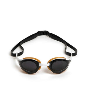 Arena Cobra Edge Swipe Racing Goggles - Smoke/White/Gold | Allens Of Kingsbury
