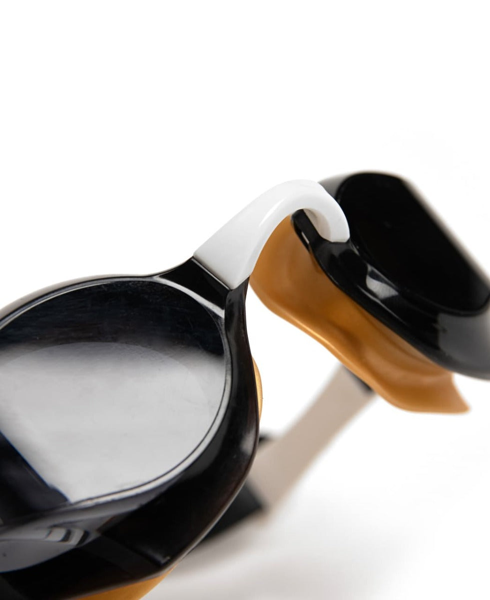 Arena Cobra Edge Swipe Racing Goggles - Smoke/White/Gold | Allens Of Kingsbury