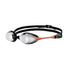 Arena Cobra Swipe Mirror Racing Goggles - Silver/Coral